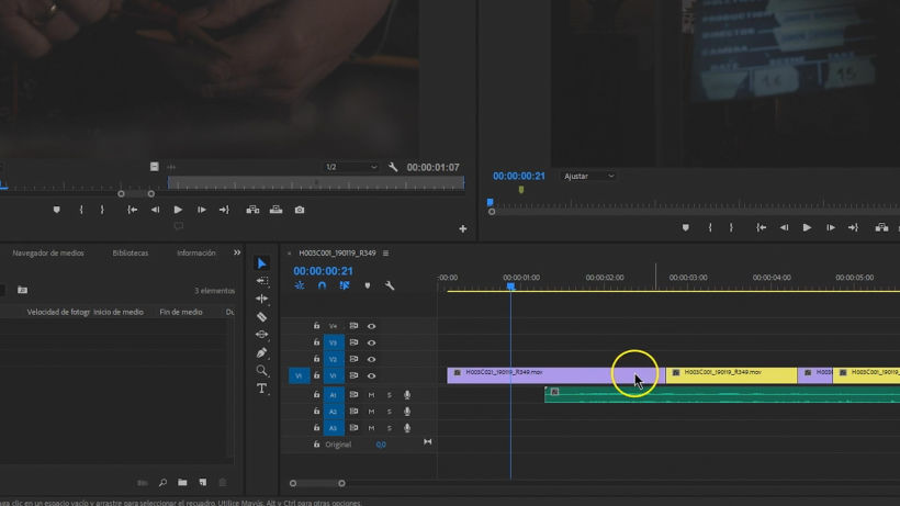 Tutorial Adobe Premiere PRO: introducción a la barra de herramientas    3