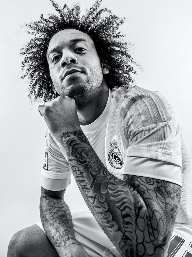 Retrato al Futbolista Marcelo Vieira. ©Jeosm