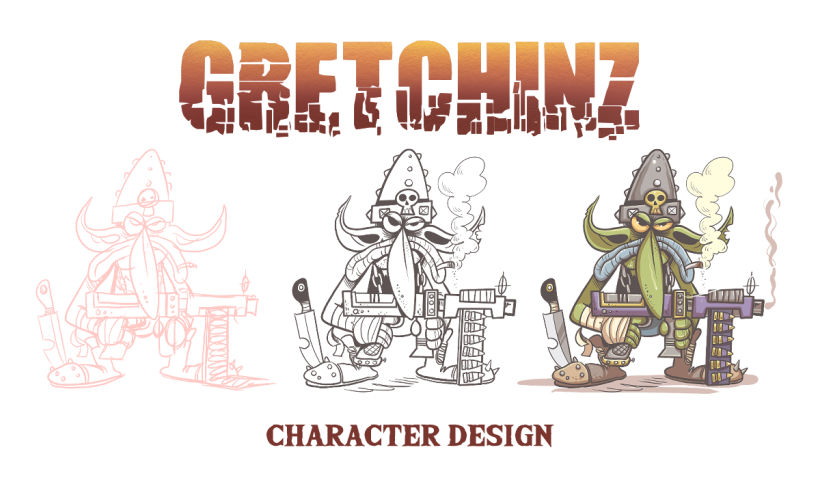 CHARACTER DESIGNG: GRETCHINZ 0