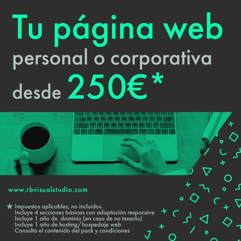 Página web desde 250€ +IVA