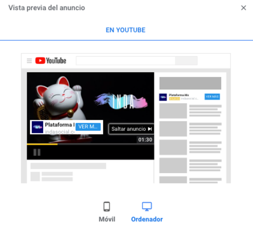 campaña youtube (google ads) desde cero