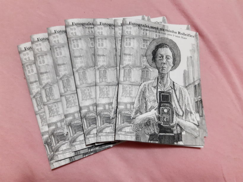 For my zine, which is in A6 format and 8 pages, I made 10 copies, with laser print. The cover is in harder paper