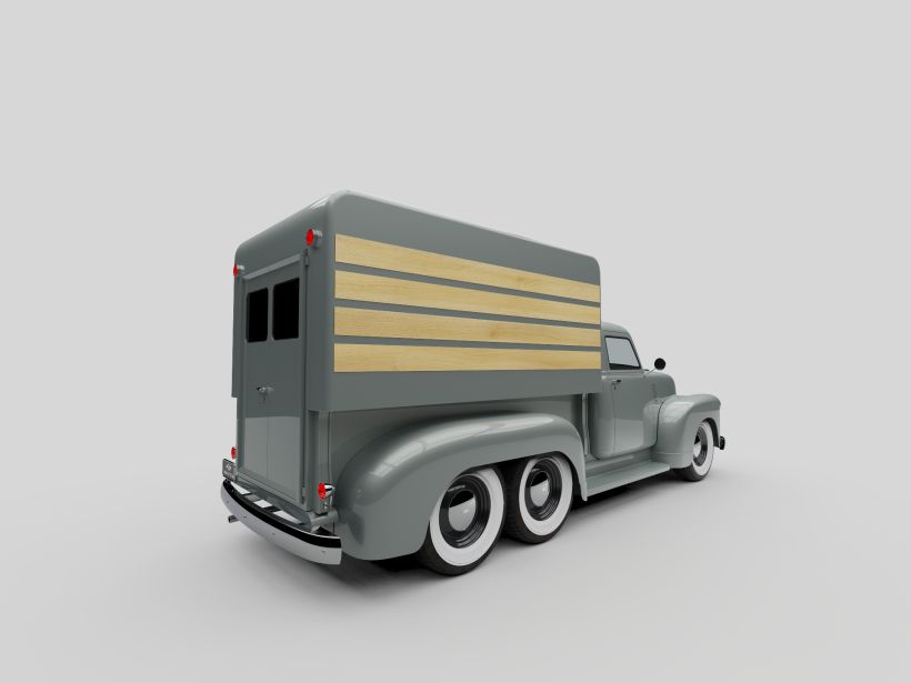 Food Truck - Chevrolet Pickup Advance Design 1