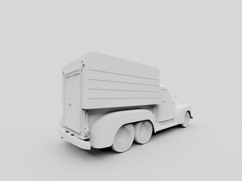 Food Truck - Chevrolet Pickup Advance Design 4