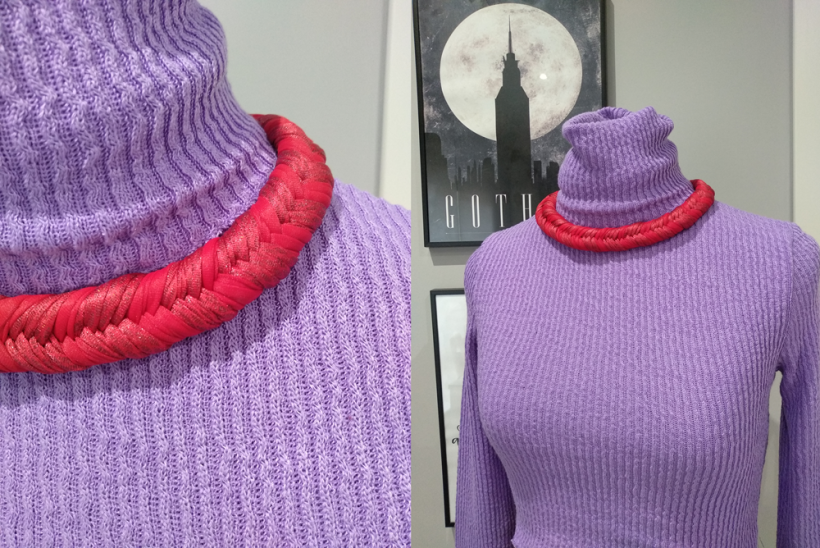 Mi Proyecto del curso: Creación de joyería textil -1