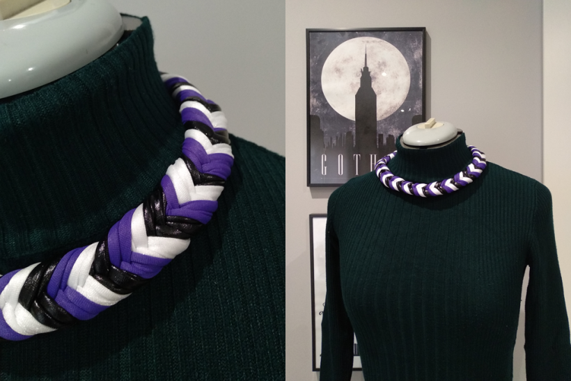 Mi Proyecto del curso: Creación de joyería textil 0