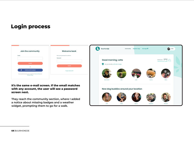 User experience overhaul for dog sharing community to improve homepage conversion and the registration process 11