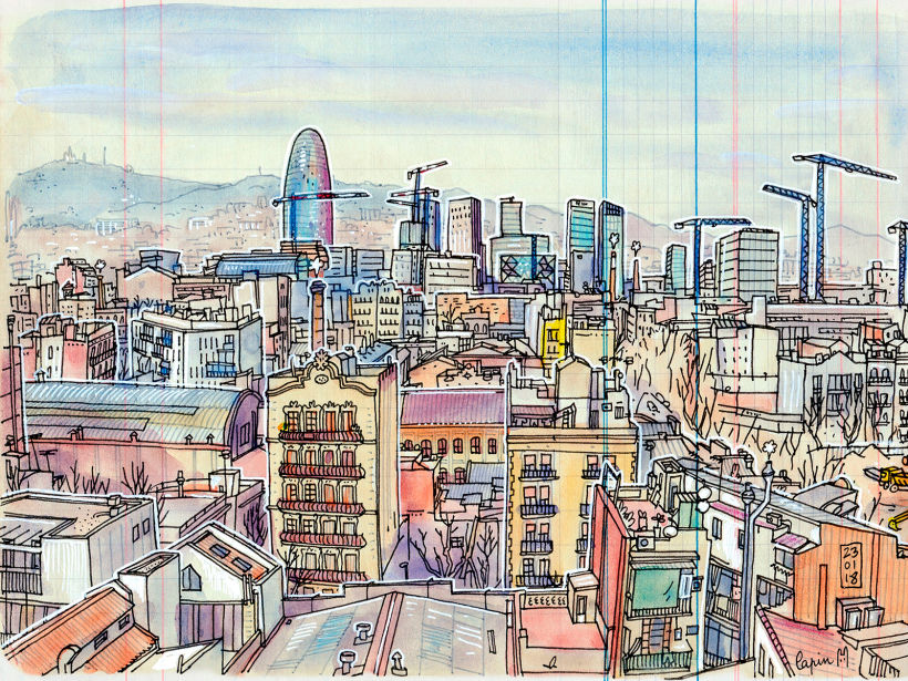 Descarga gratis una guía de perspectivas para urban sketching 6