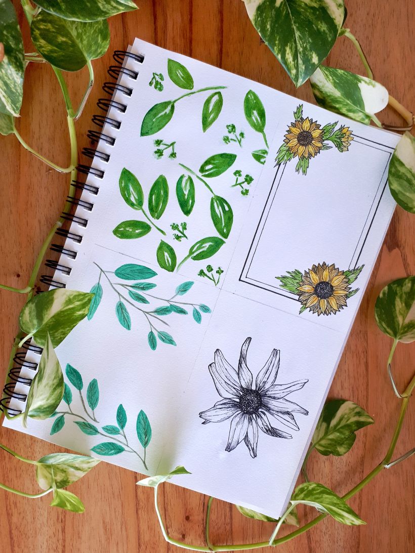 Mi Proyecto del curso: Cuaderno botánico en acuarela 12