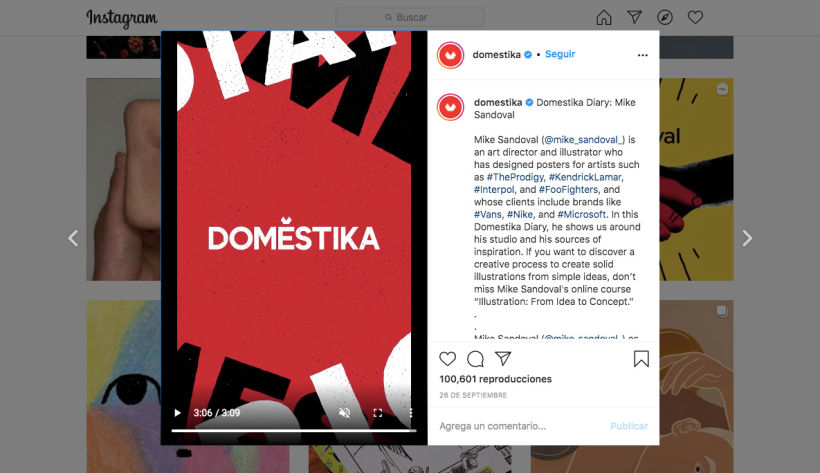 Instagram: @domestika