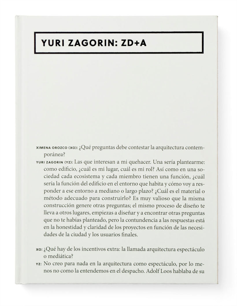Yuri Zagorin: ZD+A, by David Kimura