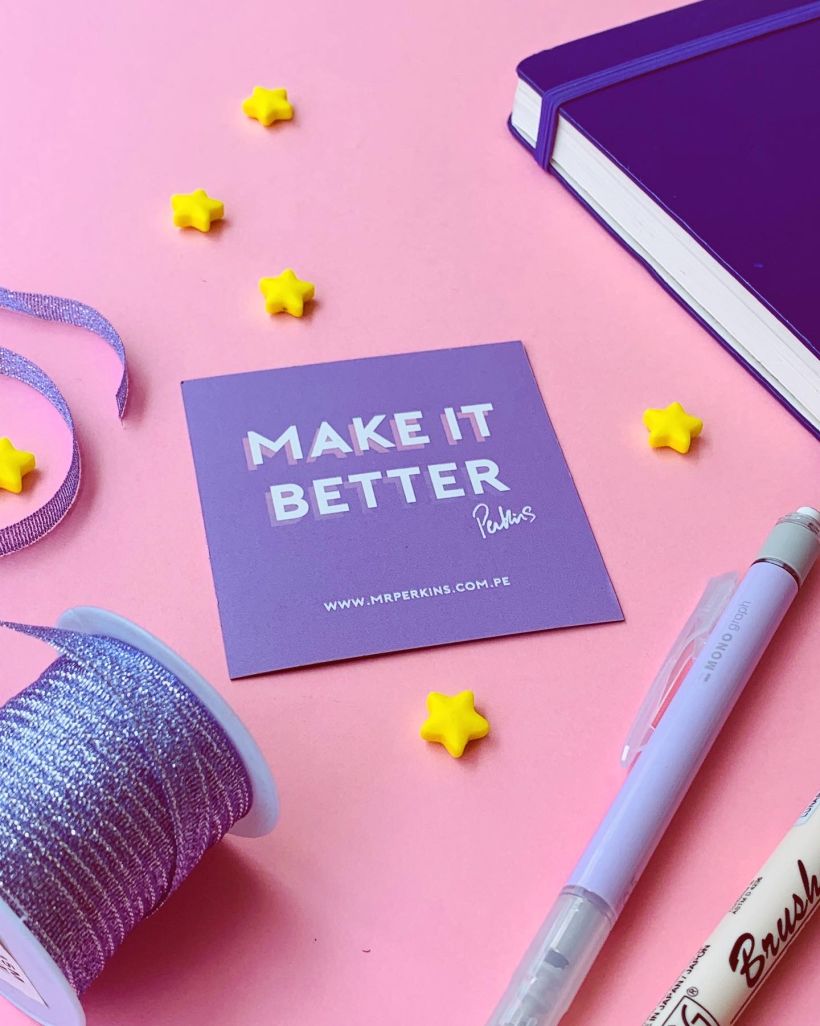 Make it Better - Purple Flat Lay 0