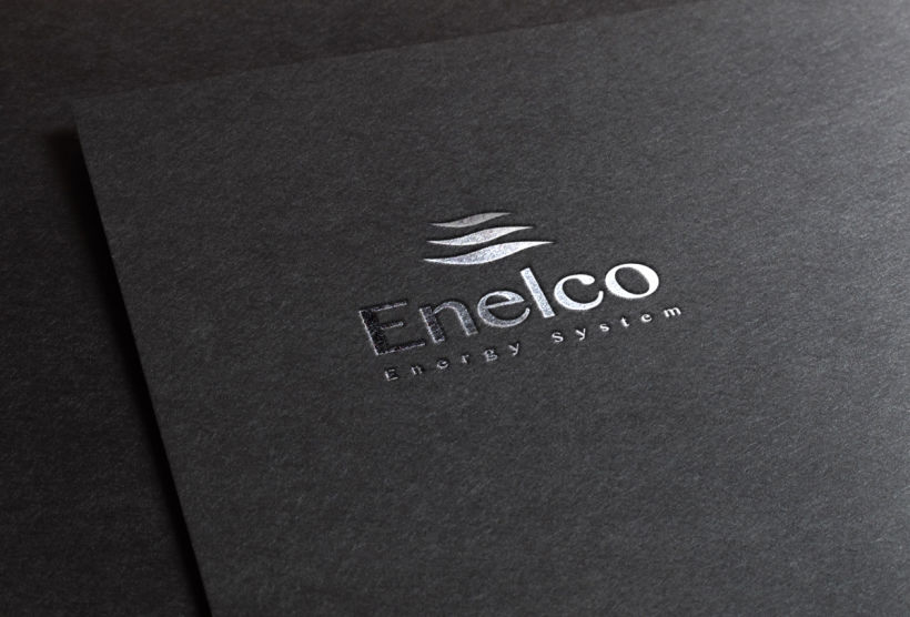  Diseño logotipo Enelco 6