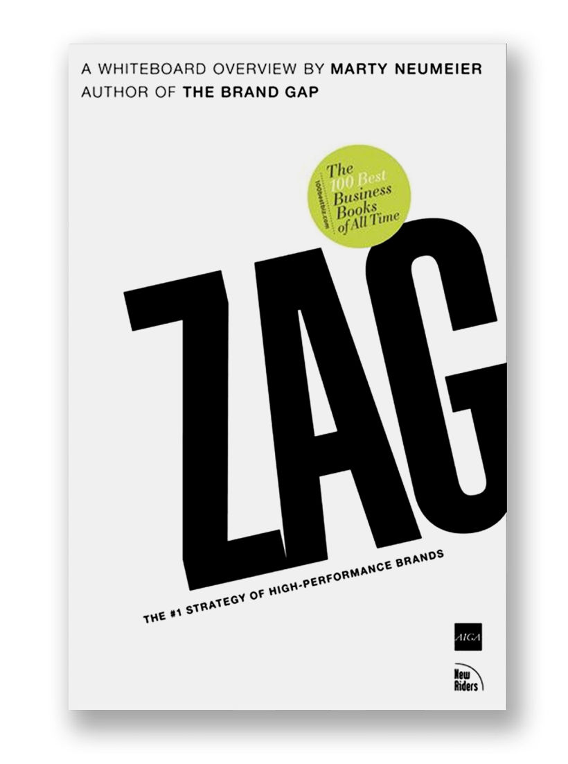ZAG: The Number One Strategy of High-performance Brands, por Marty Neumeier
