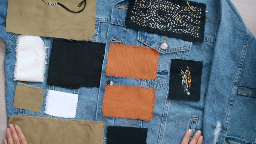Upcycling Tutorial: How to Start Patching Your Clothes 3