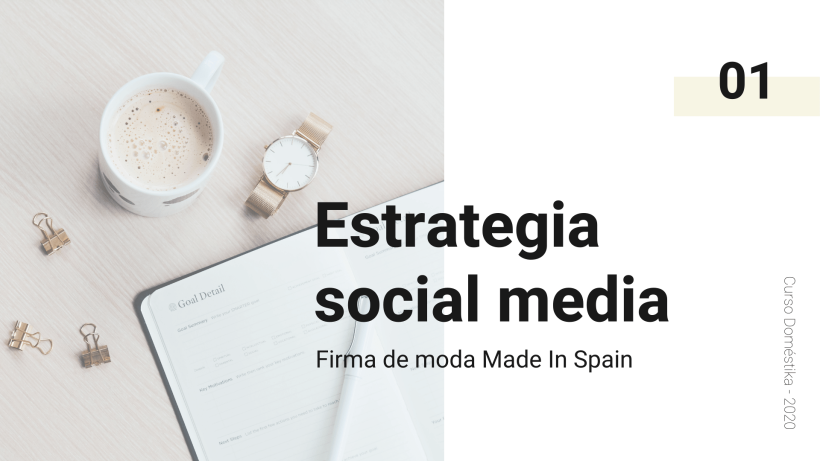 Estrategia social media: firma de moda Made In Spain 0