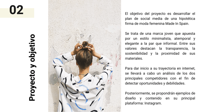 Estrategia social media: firma de moda Made In Spain 1