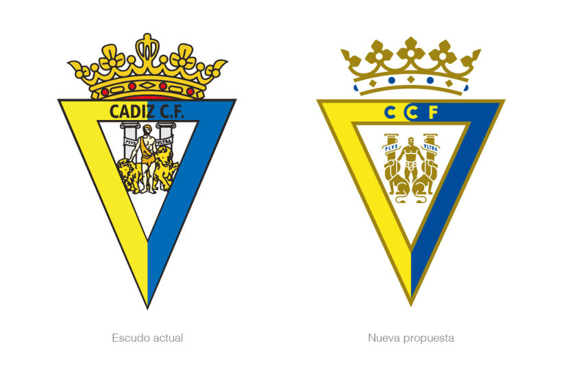 Propuesta nuevo escudo del Cádiz CF 1