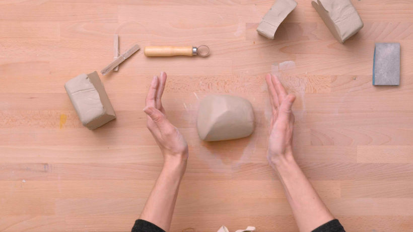 Tutorial Cerámica: cómo hacer una maceta en forma de piedra con arcilla 9