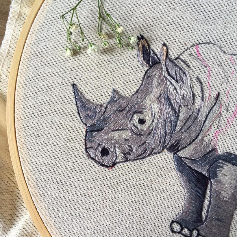 (7) Rinoceronte tomando forma :)