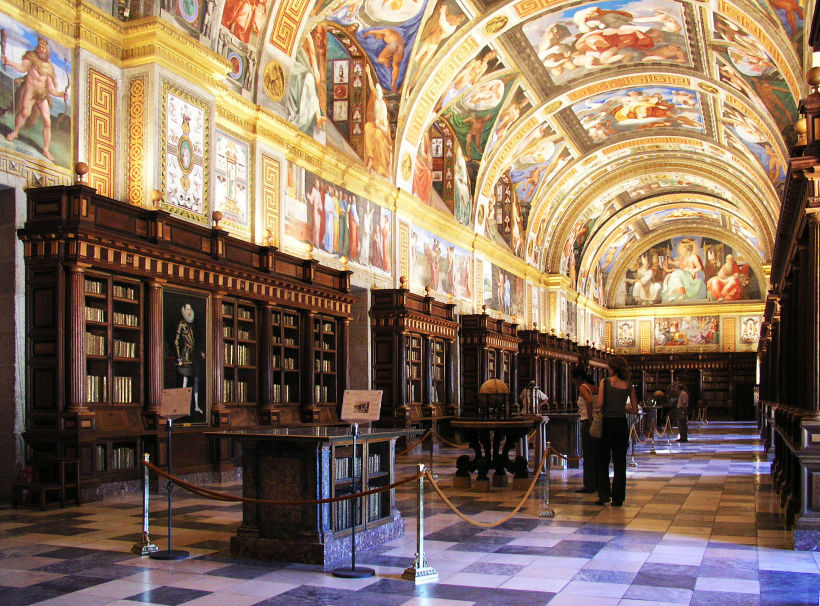 Biblioteca El Escorial. Foto de Xauxa Håkan Svensson