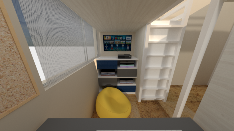 Dormitorio de André (15) y Manuel (3): Un espacio cocreado para los usuarios 1