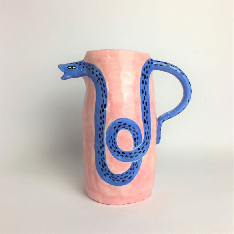 Ceramic pitcher 1