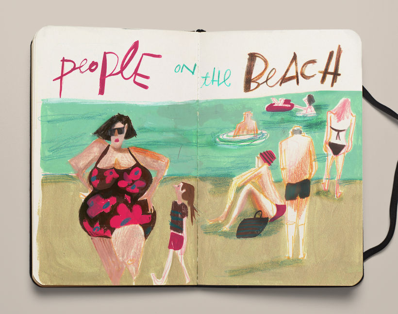 Sketchbook: Hippie Summer 5