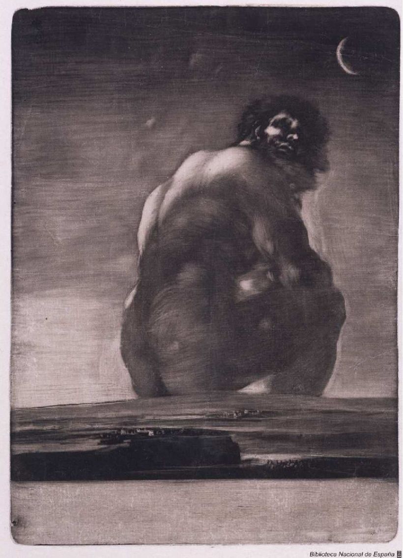 El Coloso, Francisco de Goya (ca. 1810-1818)