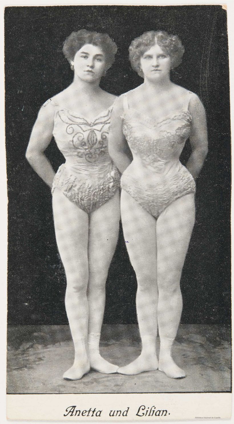 Anetta und Lilian, Julius Staudt. Fotografía (ca. 1910-1919)