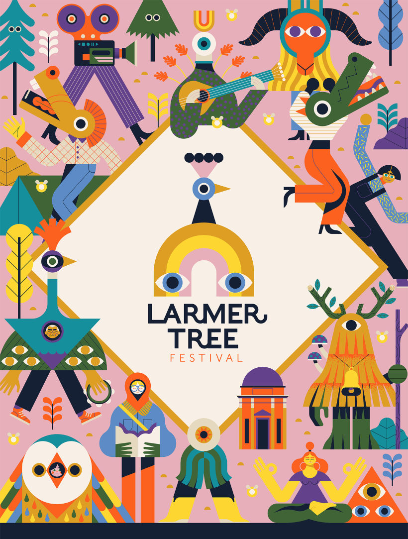Larmer Tree Festival Poster -1