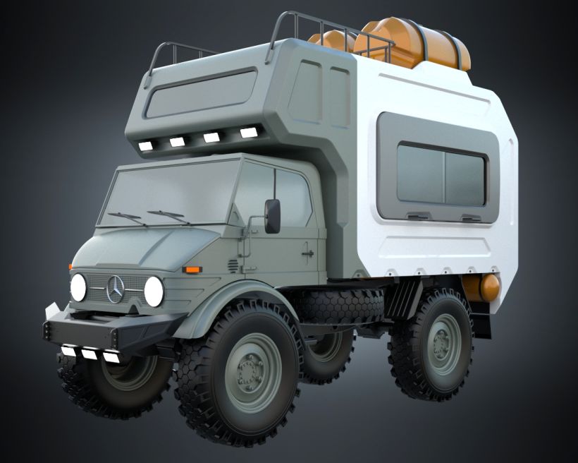 Unimog Camper - concept 1