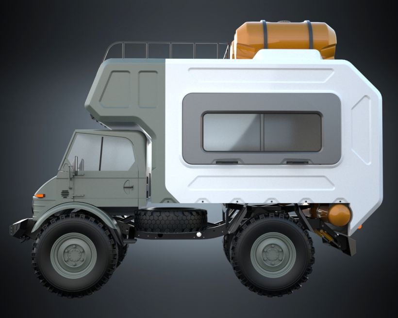 Unimog Camper - concept 2
