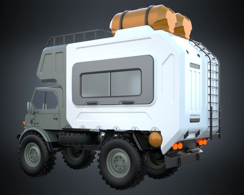 Unimog Camper - concept 3