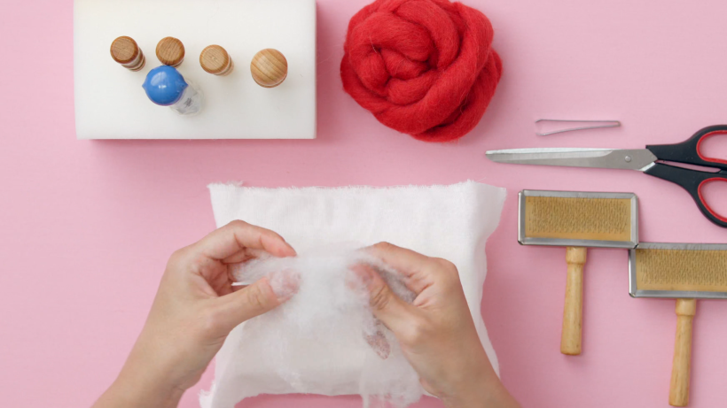 Needle Felting Tutorial: A Step-by-step Guide To Making a Strawberry 3