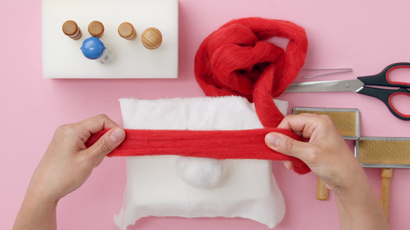 Needle Felting Tutorial: A Step-by-step Guide To Making a Strawberry 6