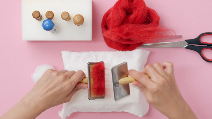 Needle Felting Tutorial: A Step-by-step Guide To Making a Strawberry 7