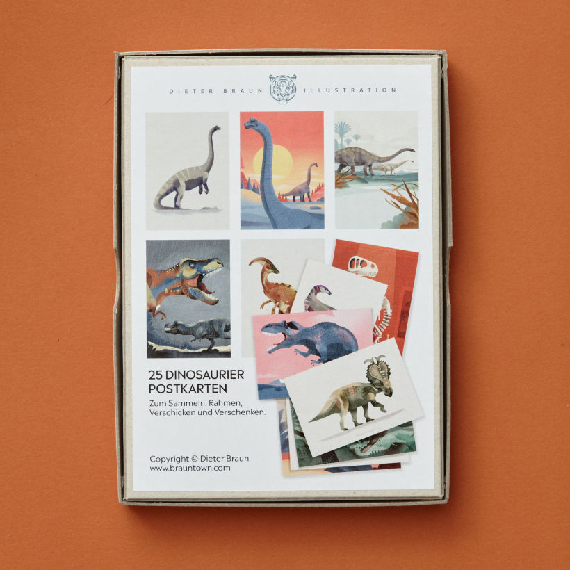 25 dinosaur card box set 2