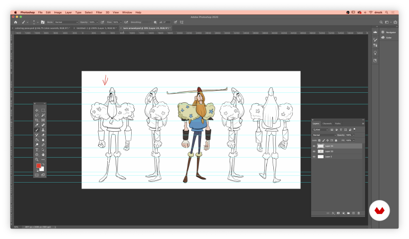 What Is a Turnaround in Character Design and How To Draw One 3