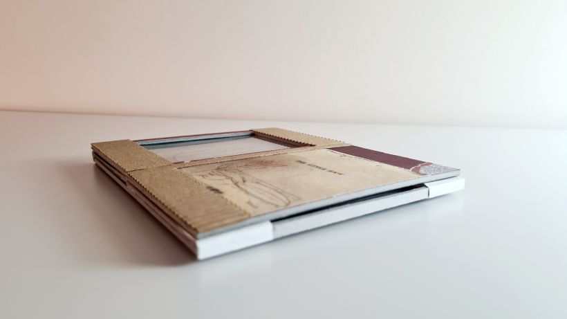 My project in Bookbinding of Your Artwork without Folds course 8