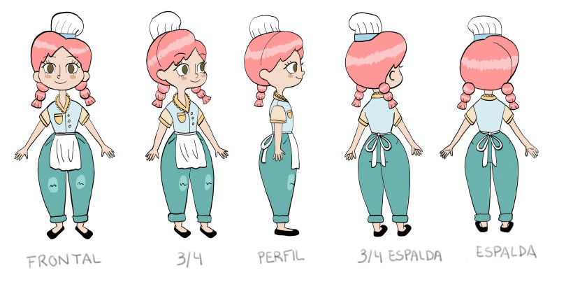Martina: Diseño de personajes para animación con Photoshop 3
