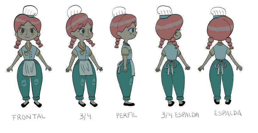 Martina: Diseño de personajes para animación con Photoshop 4