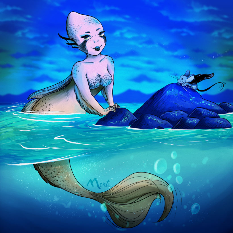 Sirena y raton 1