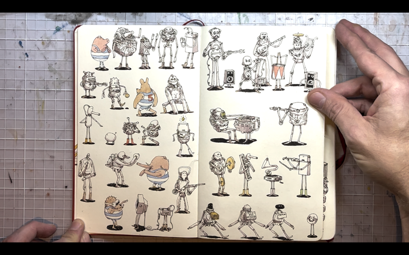 Moleskine sketchbook 38 0