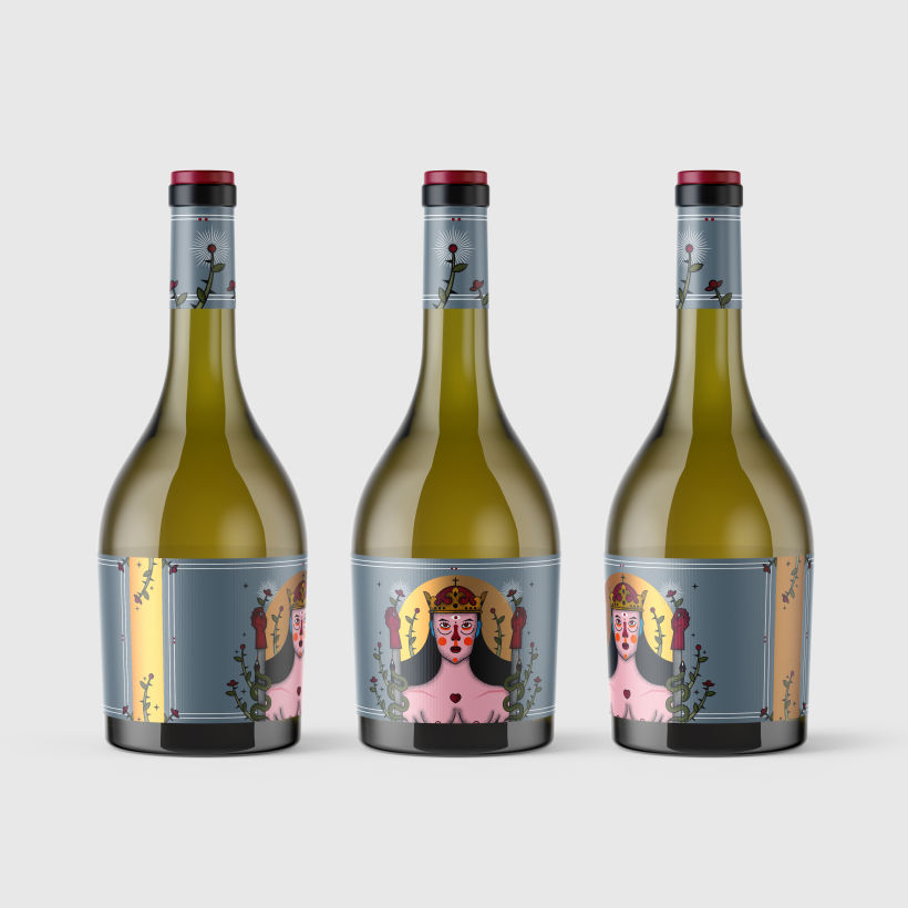 Packaging / Label / Etiqueta / Wine / Vino / La Reina 1