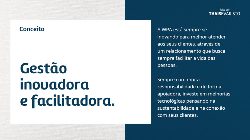 Projeto de Branding para marca brasileira WPA Gestão  12