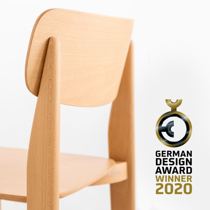 Silla Pala German Design Award Winner 2020