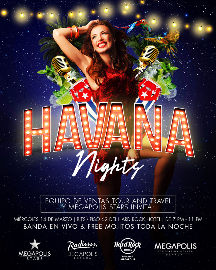 Flyer - Havana Nights