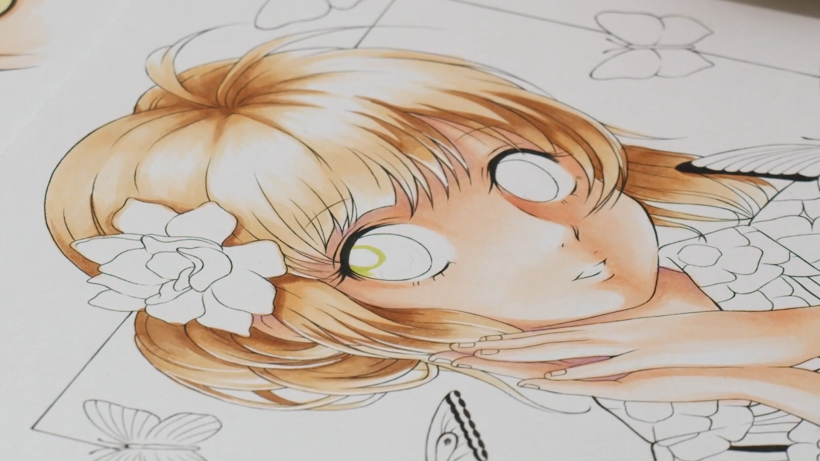Tutorial Ilustración: cómo pintar ojos anime y manga 6