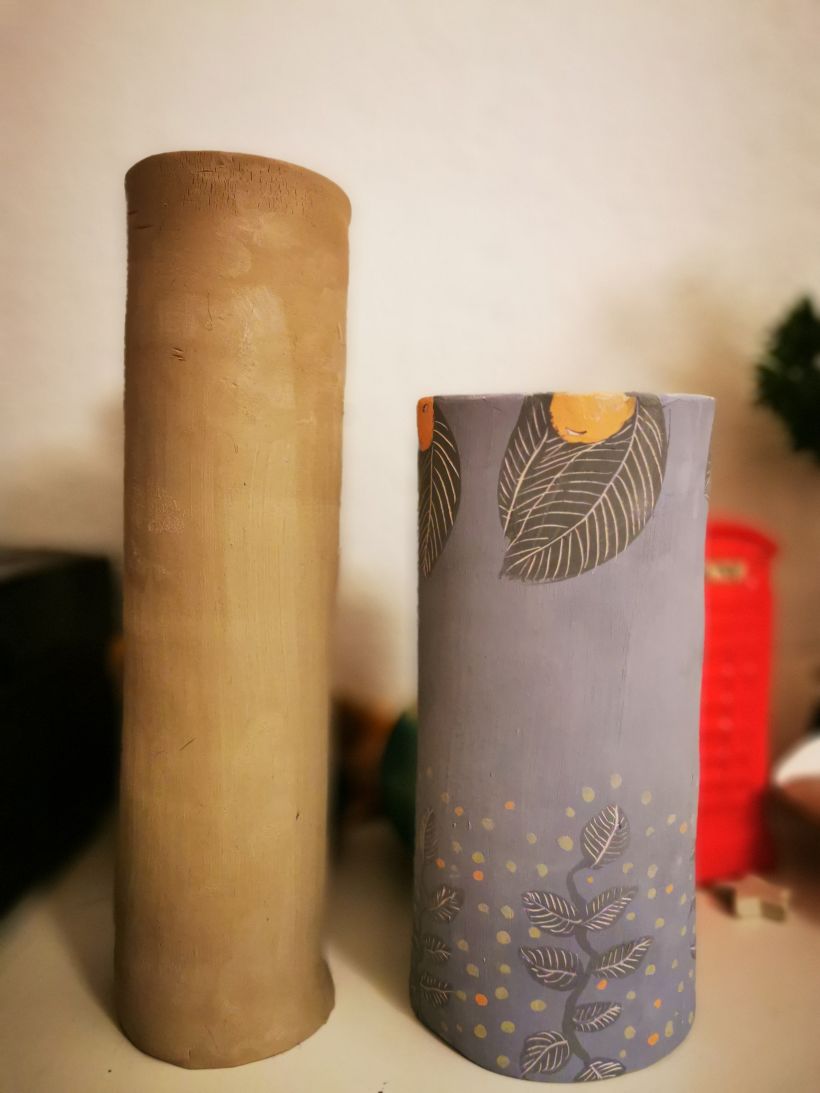 Mi Proyecto del curso (aún por finalizar): Técnicas de ilustración y modelado en cerámica 3